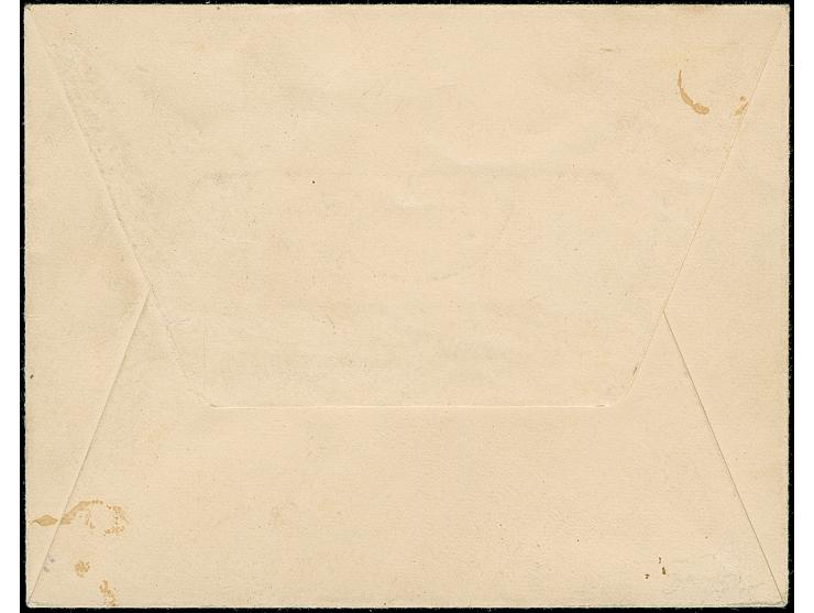 “DSP OST-AFRIKANISCHE ZWEIGLINIE *II 11.3.09” (D. Somali?) zweimal klar auf Kaiseryacht 20 H. ohne Wasserzeichen und 2½ H. mi