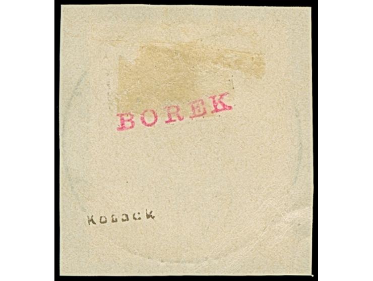 1920, Germania 3 Pfennig dunkelolivbraun, farbfrisch und gut gezähnt, sauber mit Stempel “OPPELN 18.2.20” auf Briefstück, tad