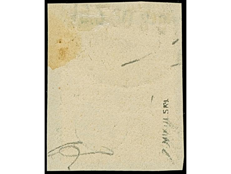 1920, Germania 20 Pfennig dunkelviolettblau, farbfrisch und gut gezähnt, sauber mit Stempel “OPPELN 19.2.20” auf kleinem Brie