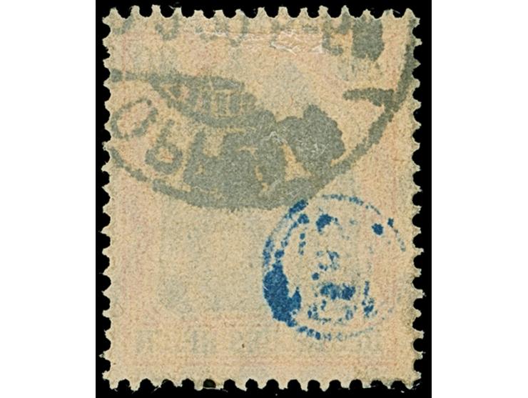 1920, Germania 30 Pfennig dunkelrotorange/schwarz auf chromgelb, farbfrisch und gut gezähnt, sauber gestempelt, tadellos, Bef