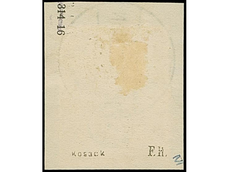 1920, Nationalversammlung 30 Pfennig dunkelrosalila/zinnoberrot, farbfrisch und gut gezähnt, sauber mit Stempel “OPPELN 18.2.