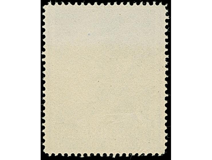 1941, Hitler 12 Groszy, Farbprobe in blau, Linienzähnung 12, ohne Gummi, tadellos