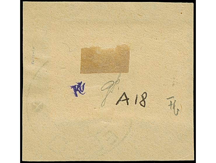 1941, Perekop 60 Kopeken schwärzlichpreußischblau, farbfrisch und gut gezähnt, sehr schön klar mit Stempel “ELVA 25 VII 41” a