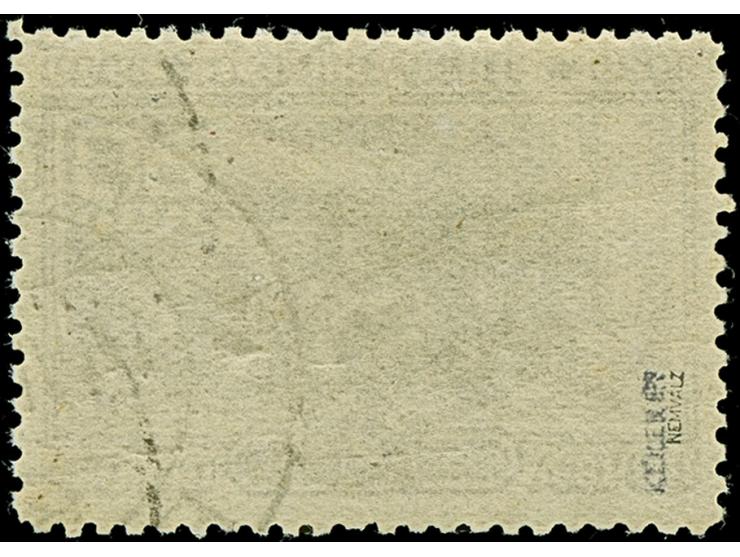 1941, Perekop 50 Kopeken schwärzlichlilaultramarin, farbfrisch und gut gezähnt, sauber gestempelt, tadellos, u.a. sign. Nemva