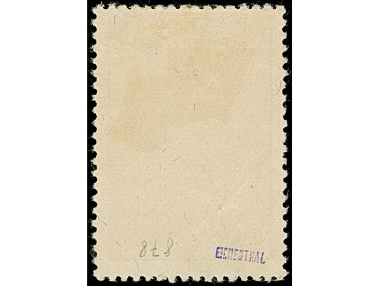 1941, Nordpol 80 Kopeken dunkelbräunlichrot, farbfrisch und gut gezähnt, sauber gestempelt, tadellos, sign. Eichenthal