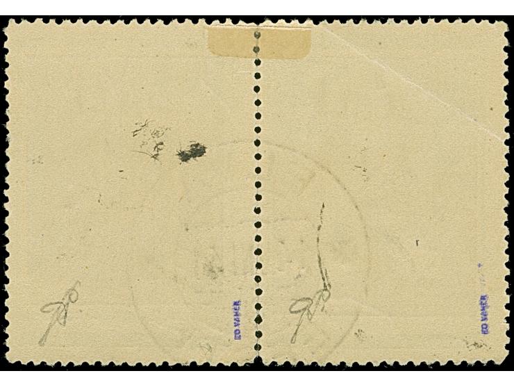 1941, Tadschikische SSR und Kirgisische SSR 30 Kopeken mehrfarbig, waagerechter Zusammendruck, farbfrisch und meist gut gezäh