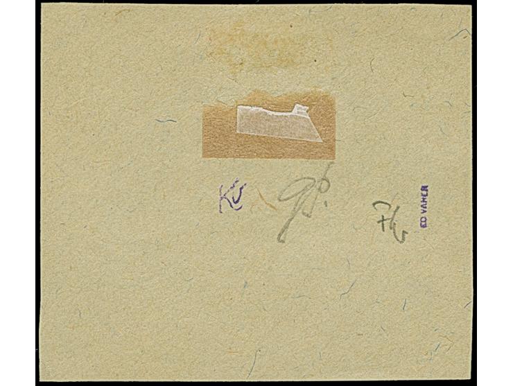 1941, West-Ukraine und West-Weißrussland 30 Kopeken schwarzopelgrün, farbfrisch und gut gezähnt, sauber mit Stempel “ELVA 28.