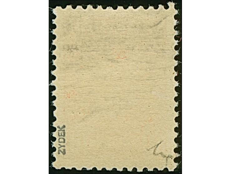 Fehldruck 3 L. auf 10 St. mit rotem Aufdruck in Type II (Aufdruck mit Klischee der Mi.-Nr. 2), postfrisch und in tadelloser E