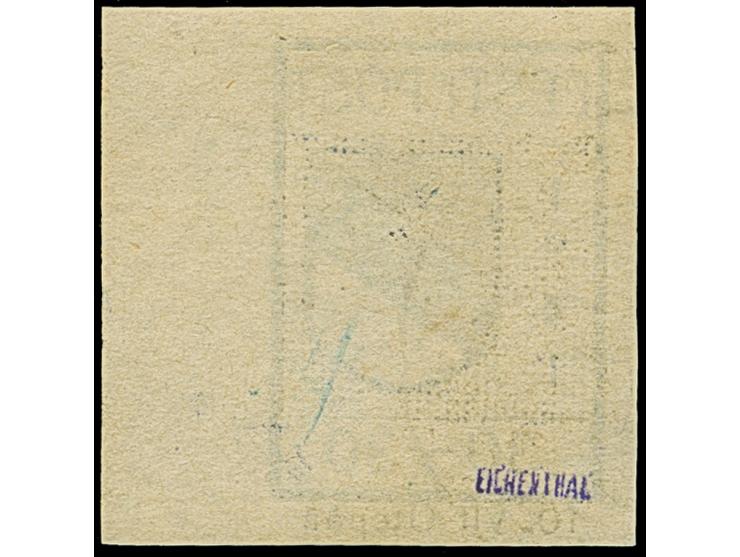 1941, Wappenschild 30 Kopeken, geschnitten, Type I, rechtes Seitenrandstück, farbfrisch, sauber gestempelt, tadellos, eine se