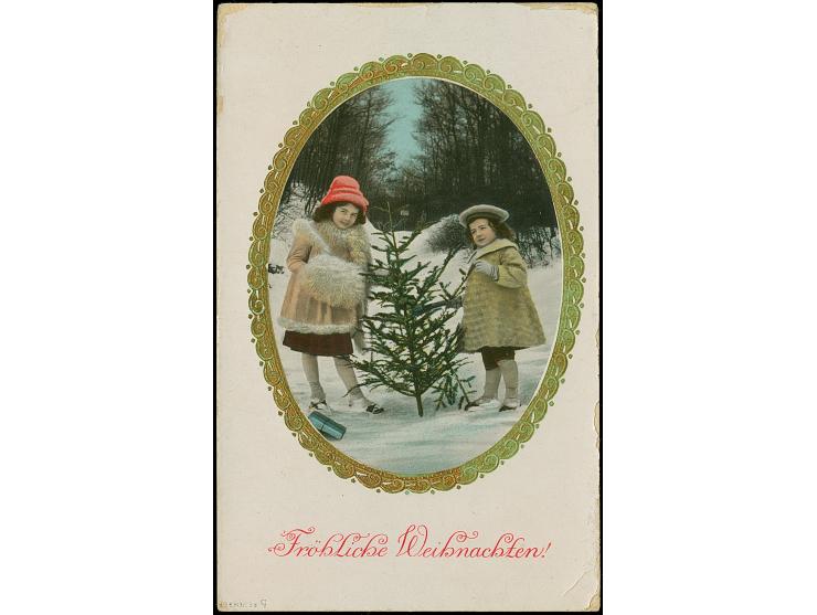 1915, Kaiseryacht 7½ H. mit Wasserzeichen und Stempel “KIGOMA (DAO) 17.1.15” auf Postkarte mit rotviolettem Zensurstempel “Ze