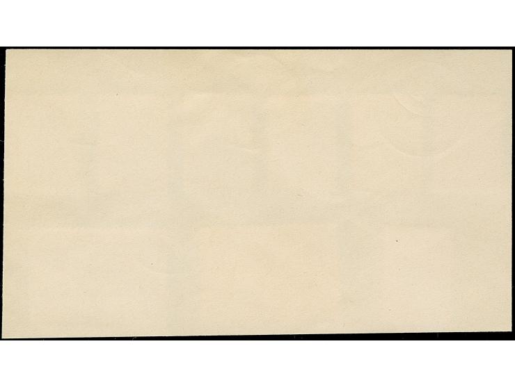 1941, Vilnius 5 Kopeken - 1 Rubel, je farbfrisch und gut gezähnt, sauber mit Stempel “VILNIUS 30.7.41” auf großem Briefstück,