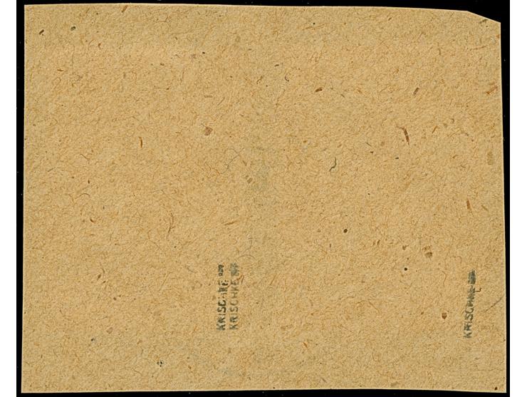 Allunionsausstellung 80 Kopeken schwarzgraupurpur, mit kopfstehendem sowie mit normalstehendem Aufdruck, farbfrisch und gut g