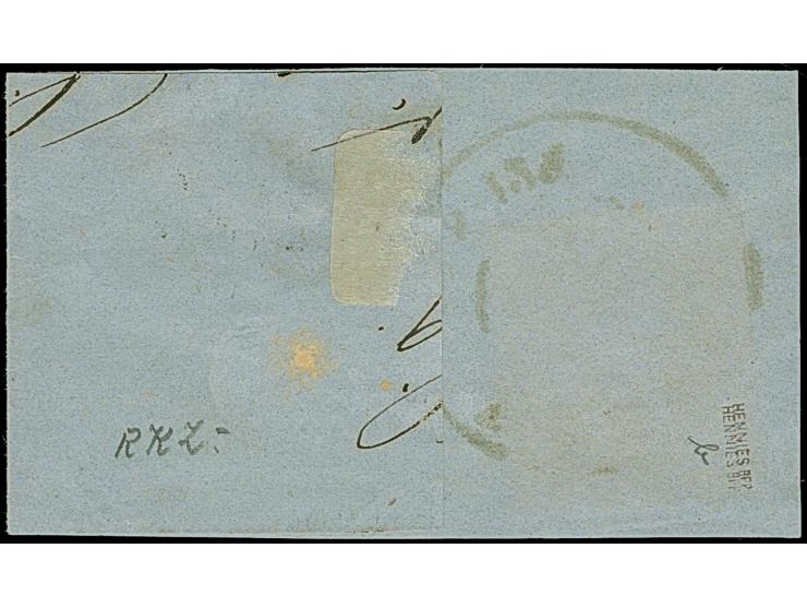 2½ Gr. mittelrotbraun, sehr farbfrisch, sehr gut geprägt und gut gezähnt mit klarem DKr. “BARMEN 3.12.73” auf Briefstück in t