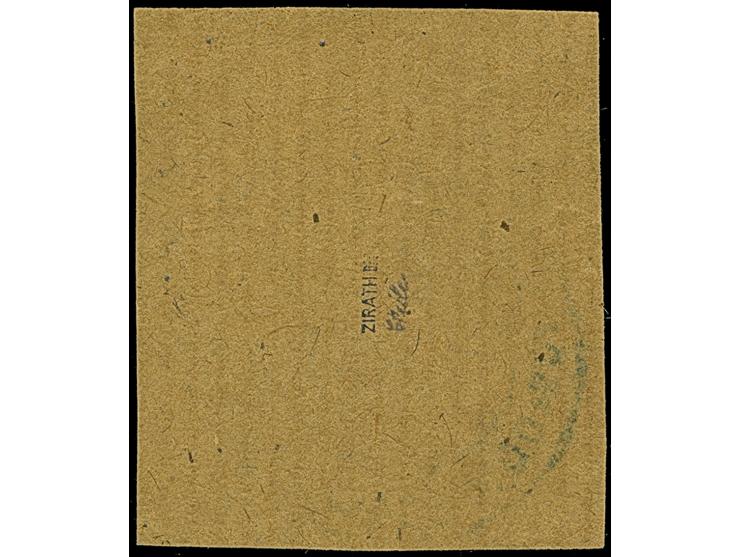 1942, Aufdrucktype II, Hakenkreuz 6mm: 1,50 Rubel auf 15 Kopeken dunkelgraugrün, farbfrisch und gut gezähnt, sauber mit kyril