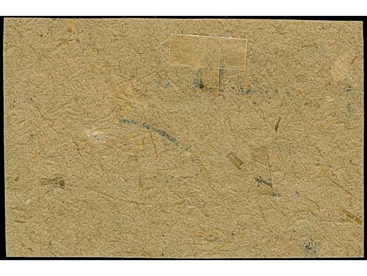 1942, Aufdrucktype III, Hakenkreuz 4mm: 2 Rubel auf 5 Kopeken bräunlichrot, farbfrisch und gut gezähnt, sauber mit L1 “Alexan