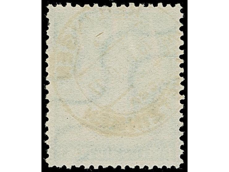 1 M. mittelgelblichgrün, Type II, gezähnt L 11 und mit Wasserzeichen “steigende Wellenlinien” (WZ. 3Y), sehr sauber mit Stemp