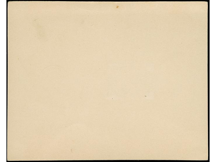 1919, Nationalversammlung 25 Pfg., ungezähnter Probedruck (Reinzeichnung) in Schwarz auf dünnem Papier auf Vorlagekarton mit 