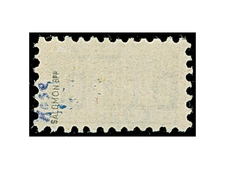 2 Pfg. blau gezähnt K 11 : 11¼, mit Wasserzeichen 1W und rotem Aulendorfer Aufdruck, postfrisch, in tadelloser Erhaltung, sig