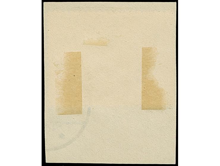 1939, Elchschaufel 30 Centu, kopfstehender Aufdruck in Type I, sauber mit Stempel “MEMEL 22.3.39” auf Briefstück, tadellos