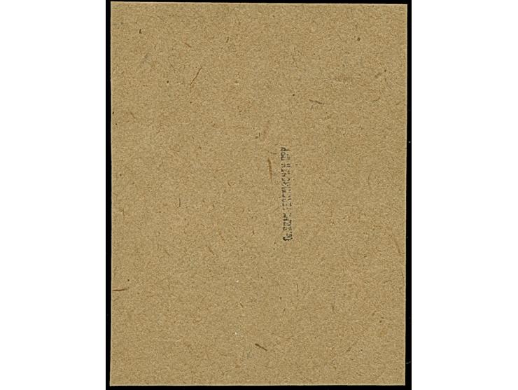 1941, Hindenburg 20 Kopeken auf 1 Pfennig schwarz, schwarzer Handstempelaufdruck, sauber mit Stempel “PSKOV -3.12.41” auf Bri