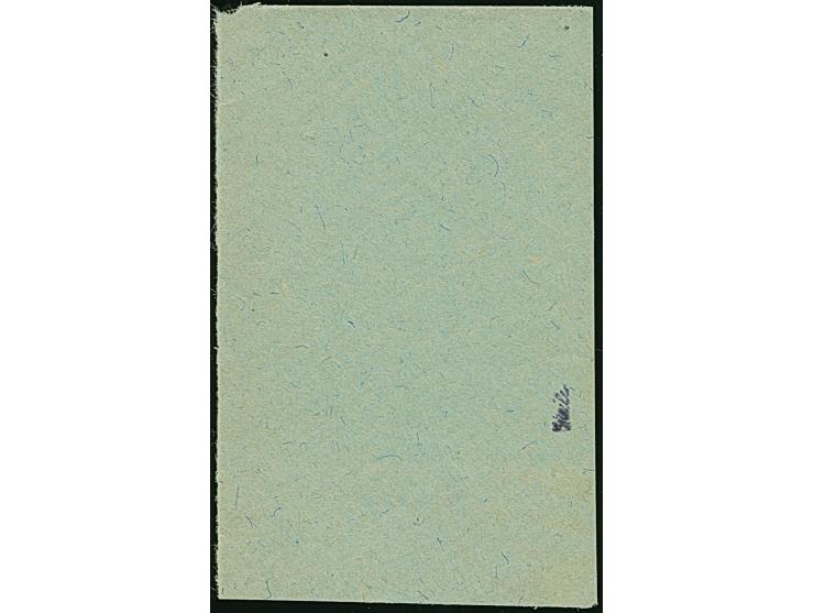 1941, Pavillon 50 Kopeken, Aufdrucktype I, Aufdruckfeld 35, Unterrandstück, sauber mit Stempel “(TEL)SIAI 18.VII.41” auf Brie