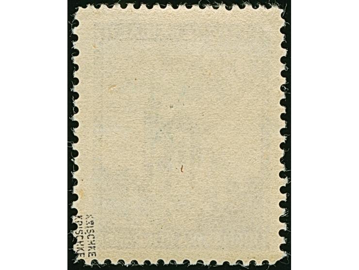 1945, Ansichten aus Slowenien Kapitelkirche in Rudolfswert 50 Centesimi dunkelviolett, mit Plattenfehler “Farbstrich rechts v