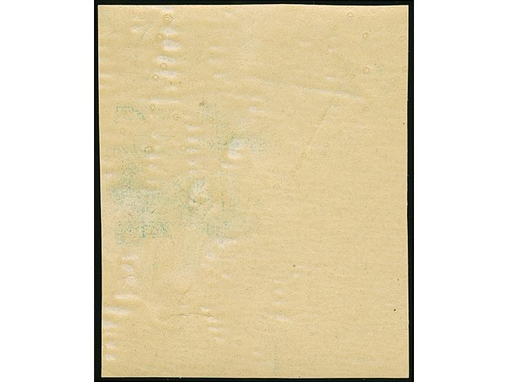 1941, Wiederaufbau Ansichten von Reval 50 Kopeken, 6er-Block mit markantem Druckausfall bzw. einem komplett fehlendem Markenb