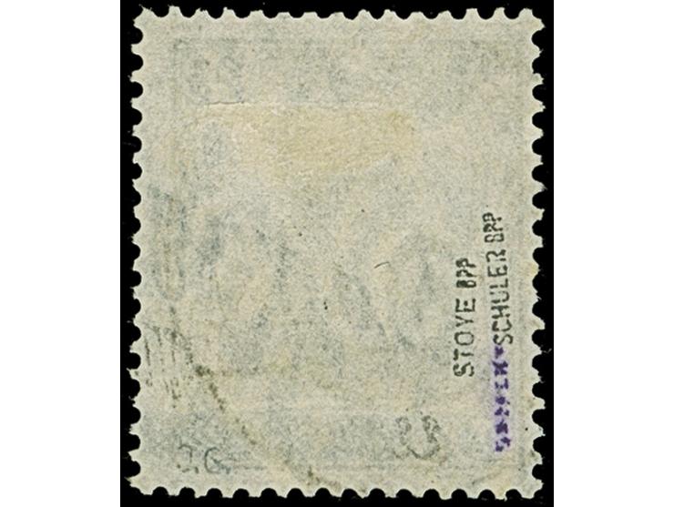 1920, Kleiner Innendienst 2½ Pfennig, farbfrisch und gut gezähnt, sauber mit zeitgerechtem Stempel “ZOPPOT 4.1.21” entwertet,