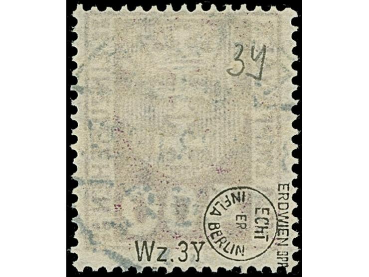 1923, Staatswappen 400 Mark, liegendes Wasserzeichen, farbfrisch und gut gezähnt, sauber und zentrisch, zeitgerecht gestempel