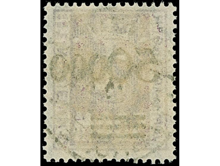 1923, 50000 auf 500 Mark, rußiger Aufdruck, farbfrisch und gut gezähnt, sauber zeitgerecht gestempelt “DANZIG-BRÖSEN 23.10.23