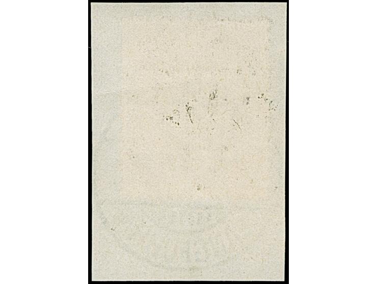 1923, 5000 auf 50 Mark, glänzender Aufdruck, farbfrisch und gut gezähnt, sauber mit zeitgerechtem Stempel “DANZIG-LANGFUHR 11