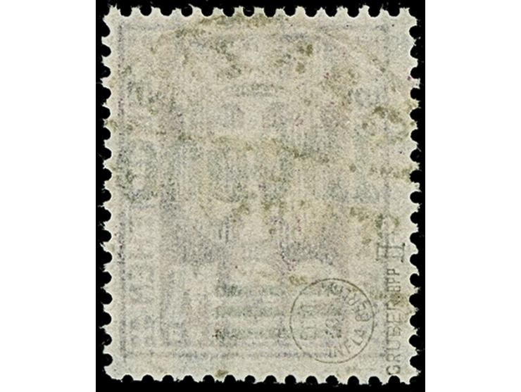 1923, 100000 auf 20 Mark, glänzender Aufdruck, farbfrisch und gut gezähnt, sauber und klar, zeitgerecht gestempelt “DANZIG 20