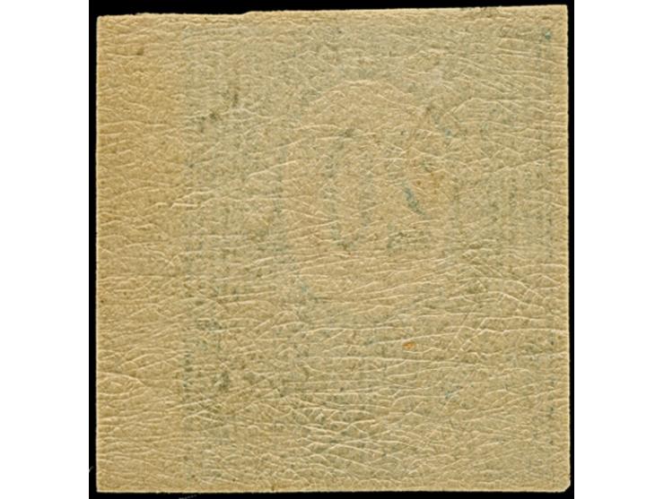 1920, Aufdruck-Provisorien 10 Pf. auf 20 Pfennig preußischblau, Aufdrucktype Ia, ungezähnt mit rechtem Seitenrand, postfrisch