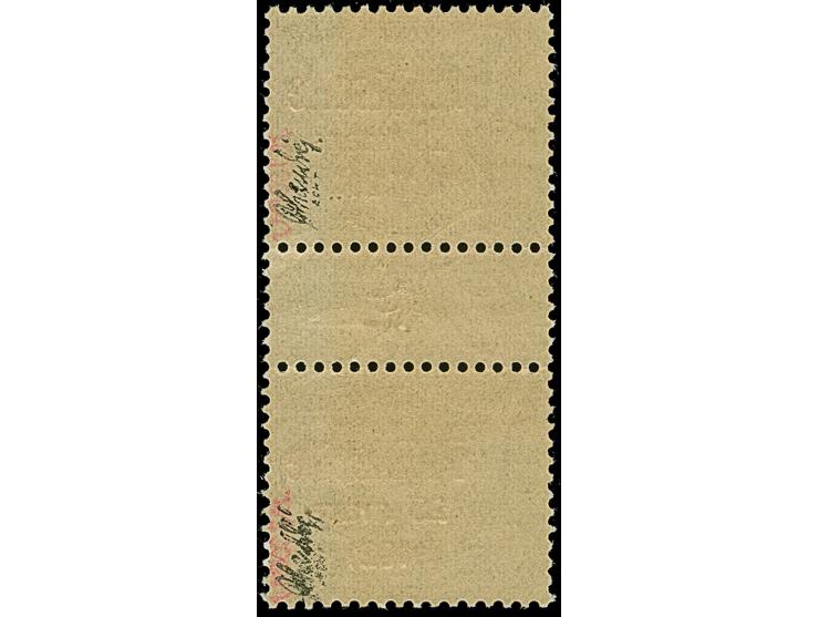 1921, Plebiscite 25 Pfennig lebhaftbraun, waagerechtes Zwischenstegpaar, postfrisch, tadellos, sehr selten, u.a. sign. Landré