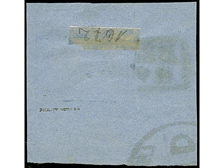 1866/67, 5 Sgr. schwarzgrüngelb, farbfrisch und ausgabetypisch gut gezähnt, mit klar und gerade aufgesetztem Ra2 "BREMEN 144 