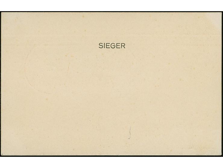 1931, 3. Südamerikafahrt, brasilianische Post, R-Karte von "PERNAMBUCO 22.X.31" mit u.a. Probedruck "2.500 auf 3000 Reis" der