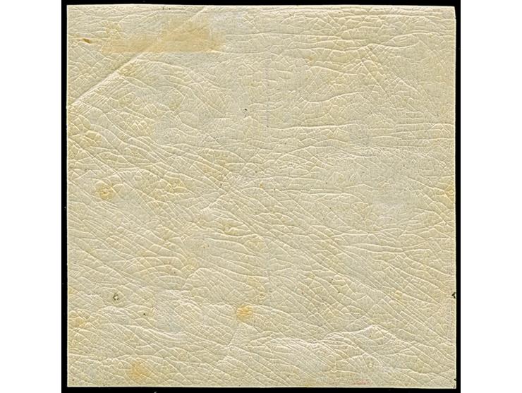 3 Sgr. braunrot im Viererblock, farbfrisch und allseits breitrandig, ungebraucht mit frischem Originalgummi, 2 Werte postfris