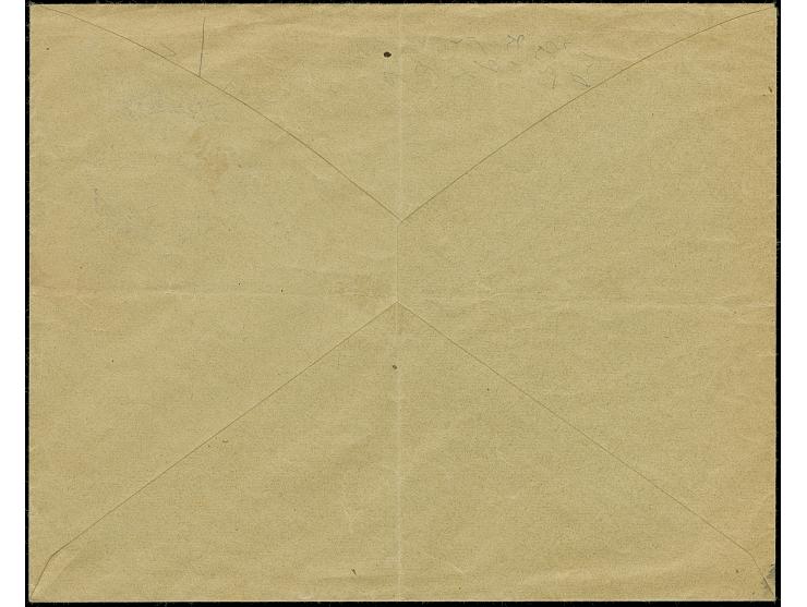 Auswärtiger Verkehr Courier-Stadtpost Spandau: 1899, 3 Pfg. rot mit blauem DKr. “COURIER STADT-POST MRZ.99” auf Vordruckbrief