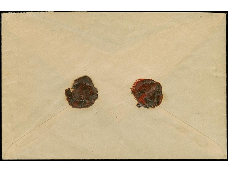 1923, Neue Währungsbezeichnung 30 Centu auf 500 Mark, doppelter Aufdruck in Type AI, sauber mit Stempel “KOLLATEN 11.9.23" au