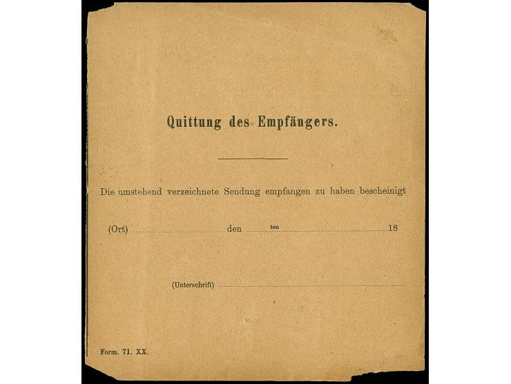Leipzig-Leipziger Paketfahrt Albert Meyer: 1886, 10 Pfg. rot im senkrechten Paar mit Stempel “EINGELIEFERT LEIPZIG 4.SEP.91” 