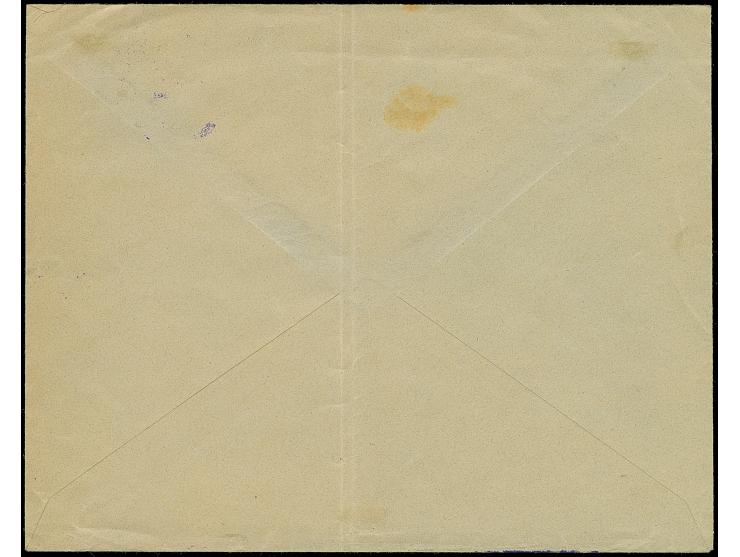 Magdeburg-Courier: 1895. 2½ Pfg. braun mit violettem Ovalstempel “Courier Sudenburg 1.Januar 1898” auf Ortsbrief. Der Umschla