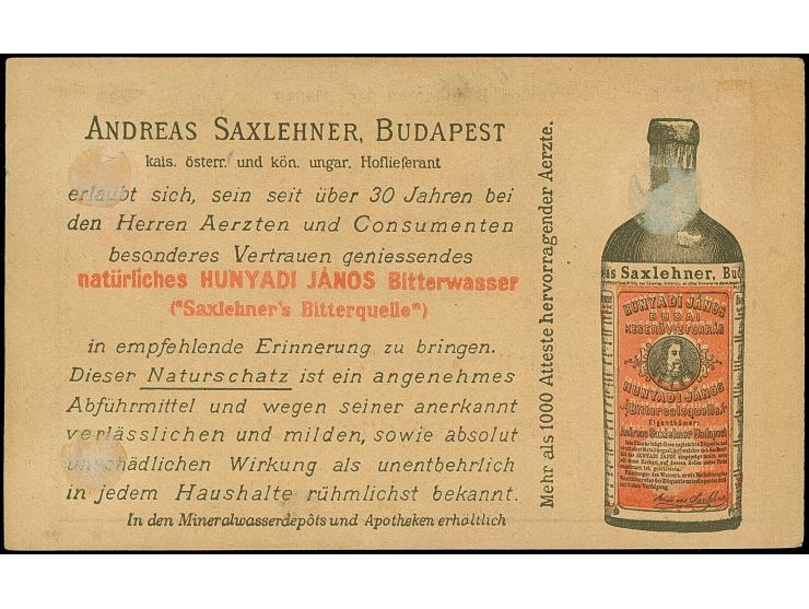Hansa: 1898, Ganzsachenkarte auf Privatbestellung 3 Pfg. schwarz mit Anschrift “Allen Freunden häuslicher Gesundheitspflege…”
