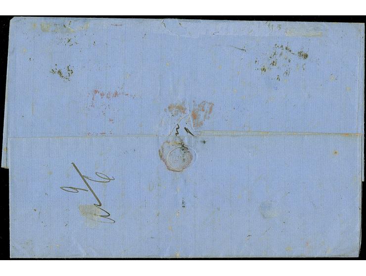 1868, 25 Kr. lila, farbfrisch und gut gezähnt, klar und übergehend entwertet mit Ovalstempel "TRIEST 5 / 6 IV. E." auf vollst