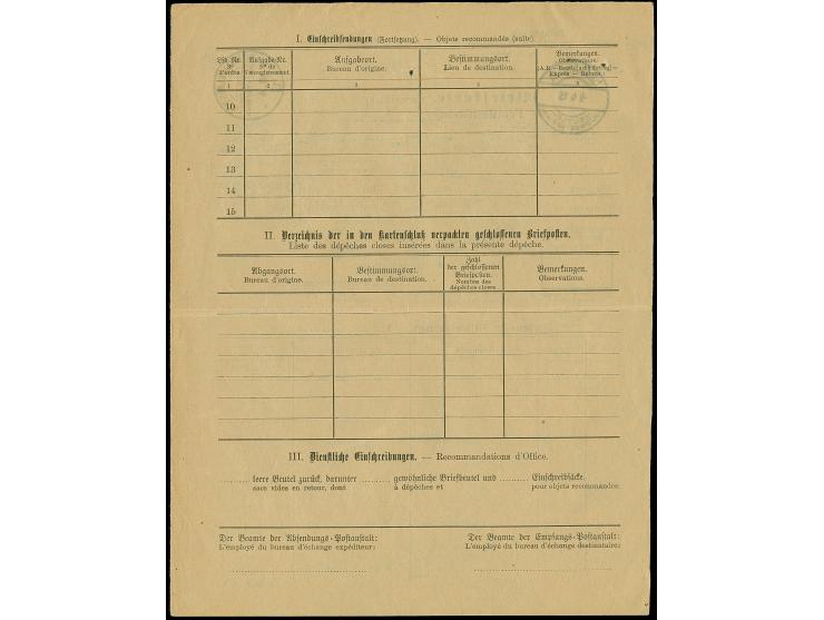 “WILHELMSTAL DSWA 10.4.13” klar auf Formular “Briefkarte” von “OKAHANDJA DSWA 9.4.13” ohne Gebührenvermerke. Das Formular wie