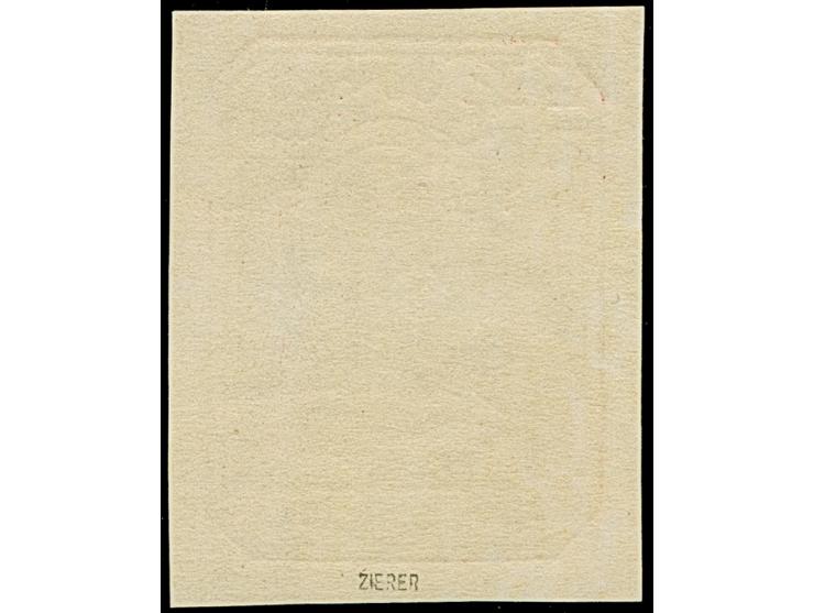 1941, Hilfe für Stadtkindergarten 60 K. lebhaftrötlichbraun, ungezähnter Probedruck auf weißem Papier ohne Wasserzeichen, von