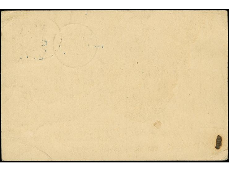 "SALALE 7.12 11", sehr klar als Ankunftsstempel auf Bedarfskarte aus Berlin