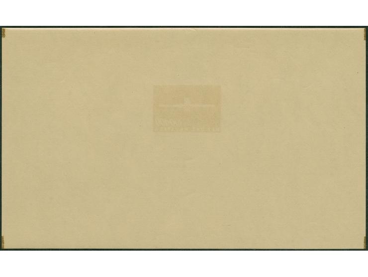 1945, Storm Division souvenir sheet, imperforate proof (230x140mm) with first printing phase of 100 k. only, mint never hinge