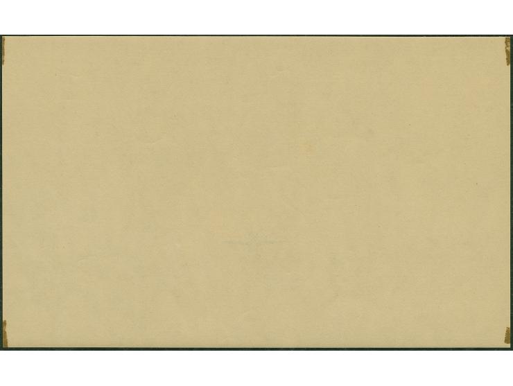 1945, Storm Division souvenir sheet, imperforate proof (230x140mm) with badge of Storm Division only, mint never hinged with 