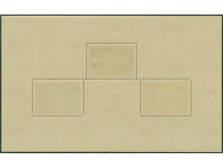 1945, Storm Division souvenir sheet, mint never hinged, fine