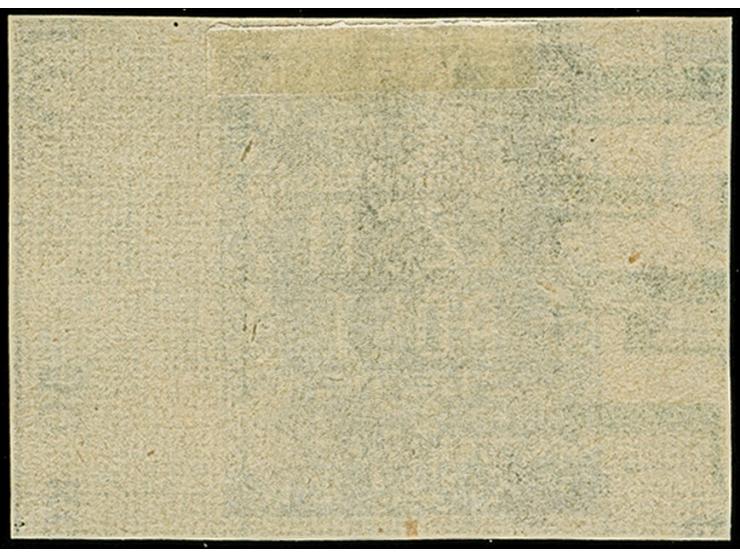 1918, Flower issue 2 kopeks black, Proof printed on front of cinema ticket, no gum as issued, fine